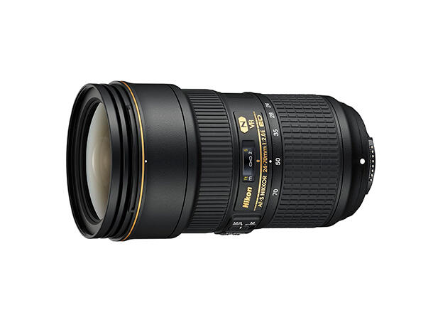 Nikon 24-70mm f/2.8E VR AF-S Normalzoom med stabilisator 